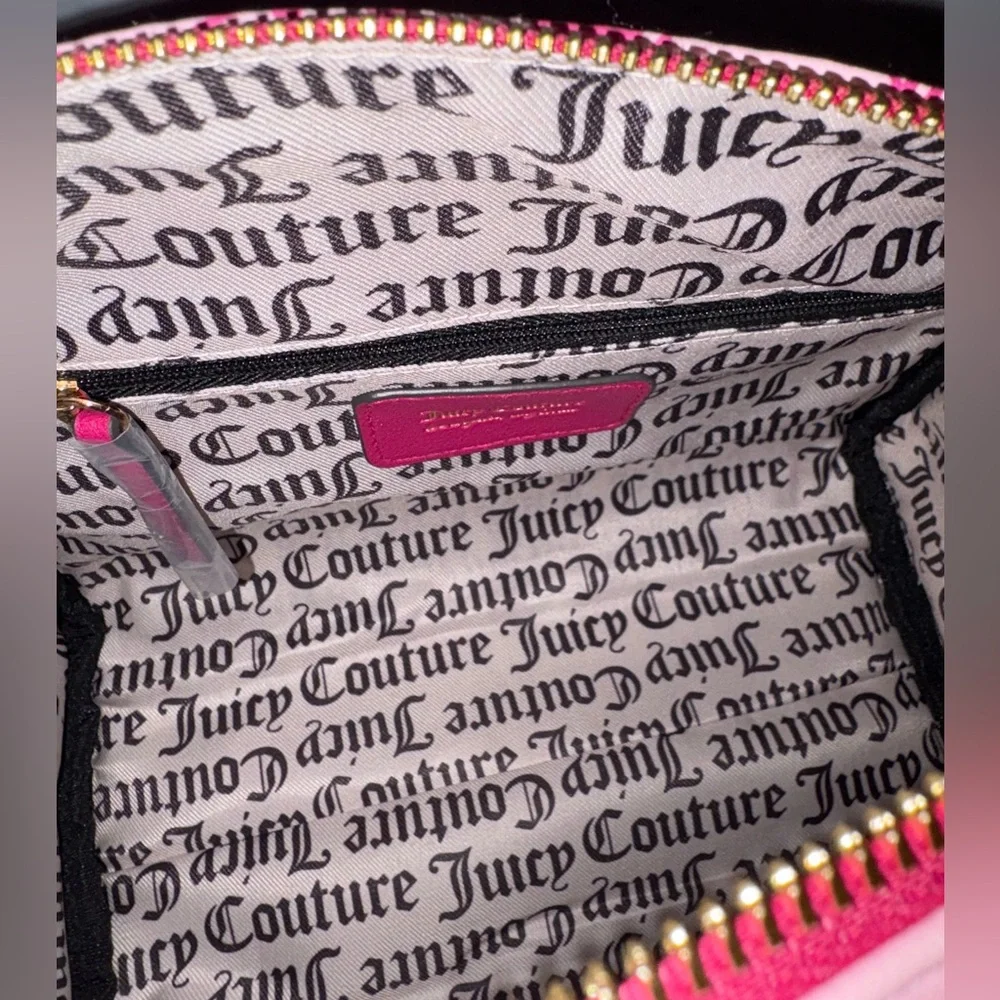 JUICY COUTURE CHERRY ON TOP SATCHEL -Pink - Picture 2 of 9